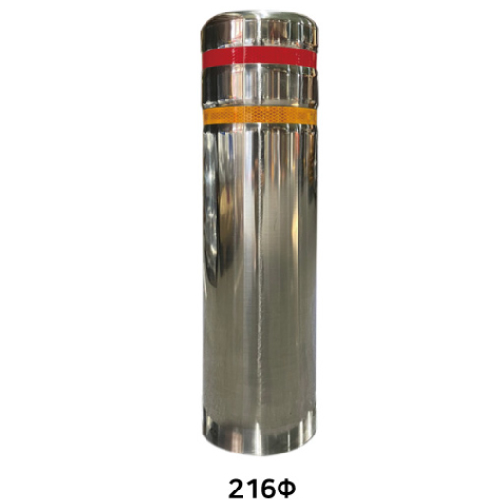 스텐일자볼라드(매립식) 216Φ H1100 (홈) 주문제작