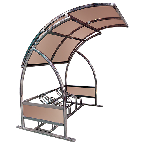 ws8 자전거보관소-렉산 지붕:녹색 / 2M(5대분) 주문제작