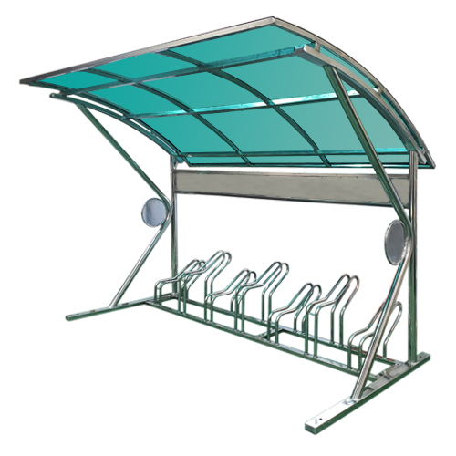 ws11 자전거보관소-렉산 지붕:녹색 / 2M(5대분) 주문제작