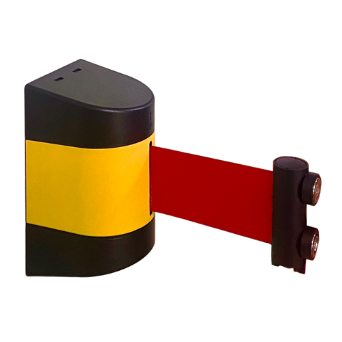 자석형 벽걸이차단벨트 4M*5cm / 청색