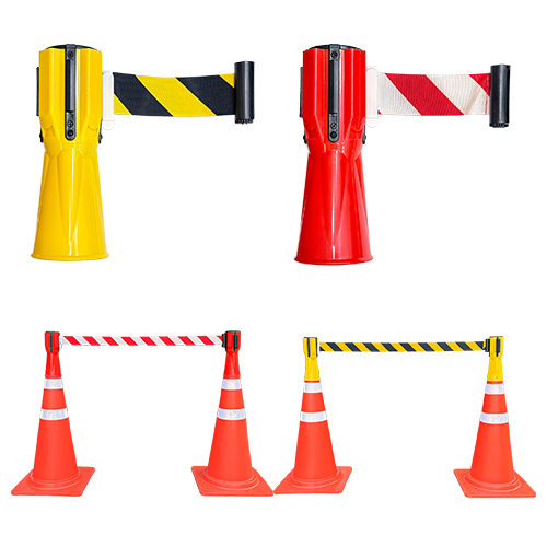 콘용 차단벨트 3M / 적+백