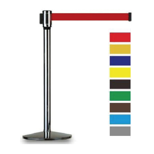 벨트스텐차단봉 / 4M-5cm 하늘색