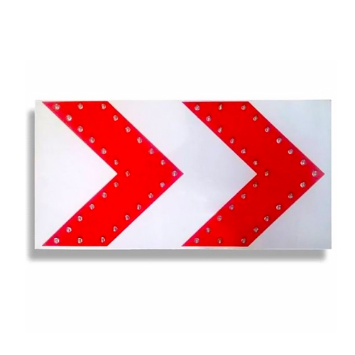 LED 점멸갈매기(2줄) 600*300 AC/DC겸용 주문제작