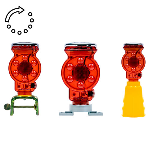 쏠라LED경고등(회전/뱅뱅이) 드럼용