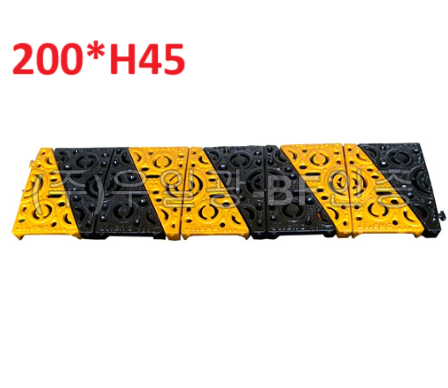 삼각 무소음트렌치 / 미터당 200×H45