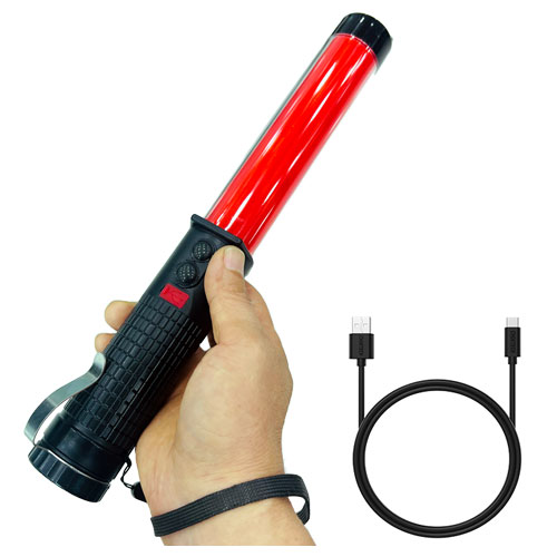 ★충전식 미니멀티신호봉 35Φ*290