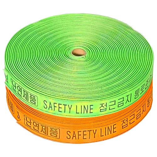 웨빙띠(라인마킹바) 38mm 주황 / 방염