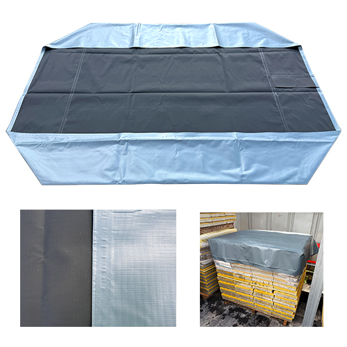 PVC박스 (파레트덮개) 1.2×1.2×0.6 (검회)