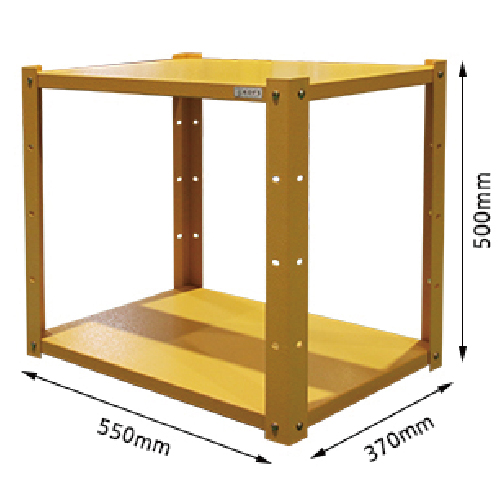 보호구함 받침대 JI-T50 550*370*H500, 5.4kg 주문제작