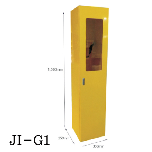 고압가스보관함(1구) JI-G1 350*350*H1600, 30kg 주문제작