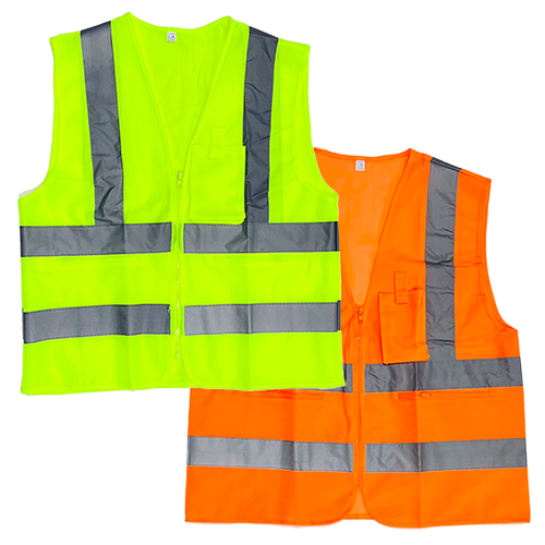 신호수 안전조끼(천) 형광색/XL