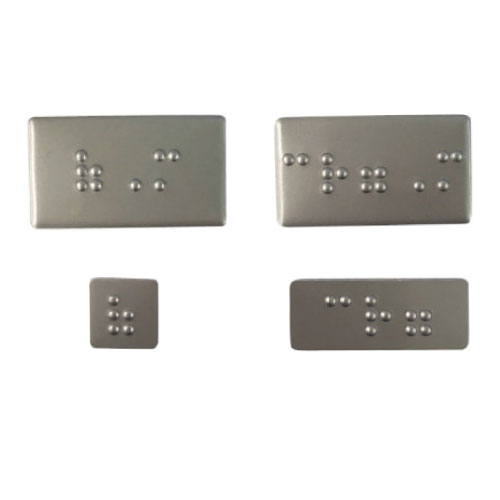 온수/냉수 점자스티커 (냉수) A/L