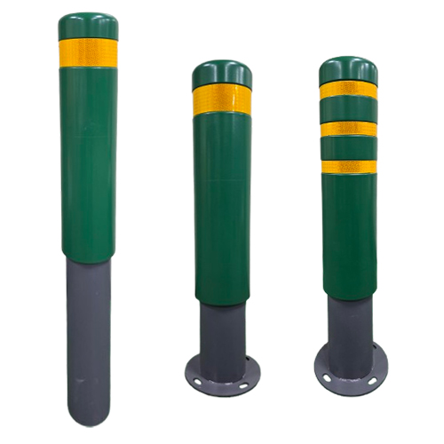 스틸 완성우레탄볼라드 150Φ / 녹색 3줄 / 앙카식(H800) 한정판매