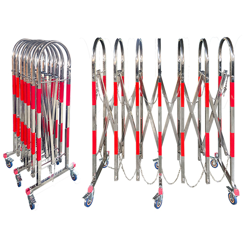 아치형 스텐접이식 자바라 (5M) H1200×D525