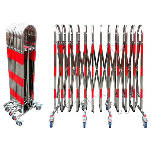 아치형 스텐접이식 바리케이드 (5M) H1500×D400