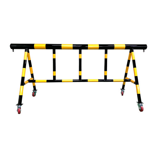 2번 스틸 바리케이드(기본바퀴) H1100*L2500*100Φ*50Φ 주문제작