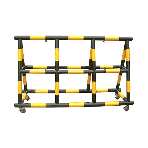 21번 스틸바리케이드(기본바퀴) H1500*L2000*76Φ*50Φ 주문제작