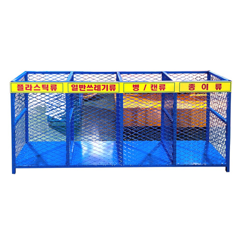 철재망 분리수거대D 100L 2구 / 900*H850 주문제작