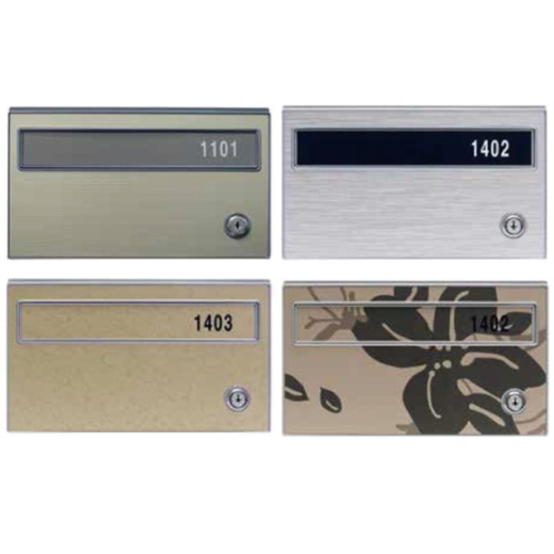 고급우편함 N-12 [MB2012] SB(실버) / 깊이(170)