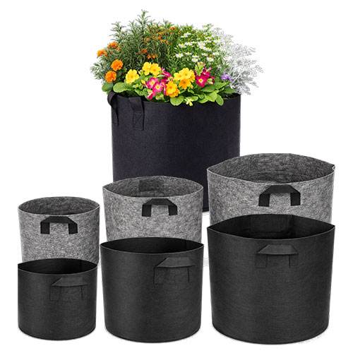 부직포 화분 (블루베리) 10개입 블랙 / 120L