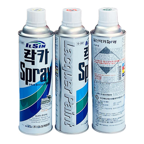 일신 락카스프레이 420ML 적색:318 / 박스(40개입)