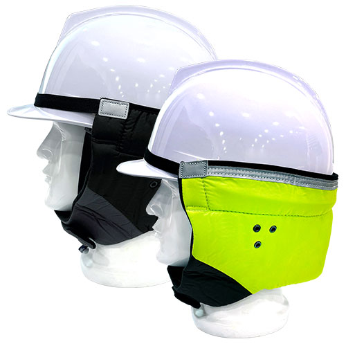 LK 안전모 방한패딩 귀덮개 형광그린 (LK-006)