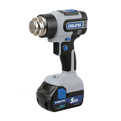 오성 MAX 20V 충전 히팅건 OHG-550 50S 히팅건 [1 BAT] + OMC-2030D