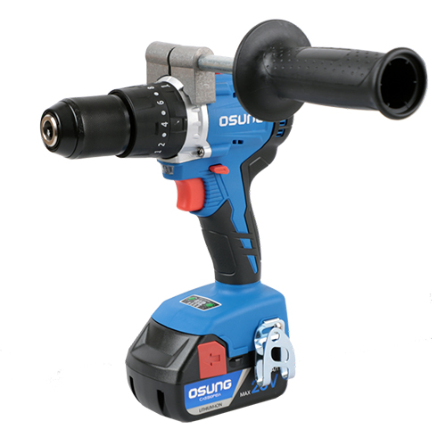 오성 13mm 해머 드릴 드라이버 OCH-2013BL 50S [1 BAT] + OMC-2030D + PLASTIC BOX