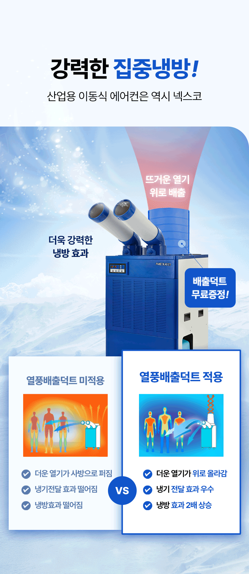 넥스코 / 산업용에어컨 1구 / NC-2700K 무료배송