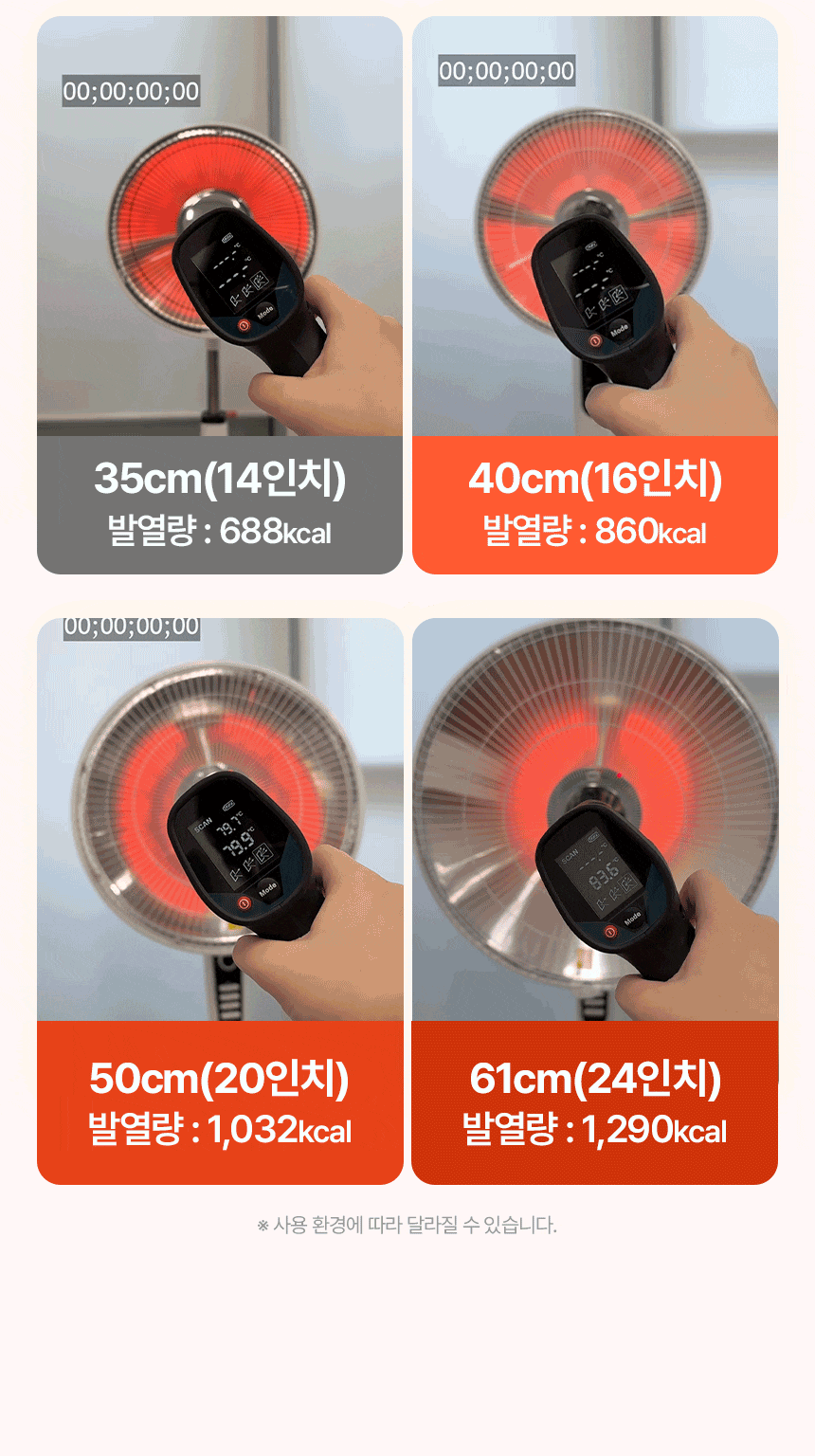 한솔 넥스코 / 선풍기형 전기히터 스탠드_40cm / NKH-S1600HL 노출가준수필수