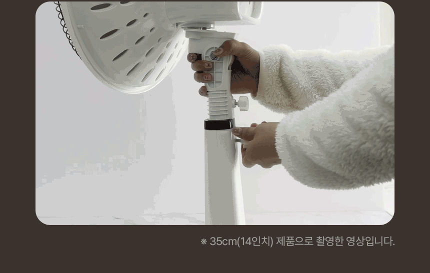 한솔 넥스코 / 선풍기형 전기히터 스탠드_40cm / NKH-S1600HL 노출가준수필수