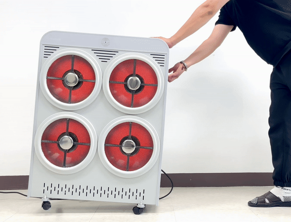 휴고스 하이라이트 4구 전기히터 BHR-H16 노출가준수필수