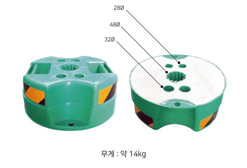 하부베이스(고급형전용) 콘크리트 약14kg