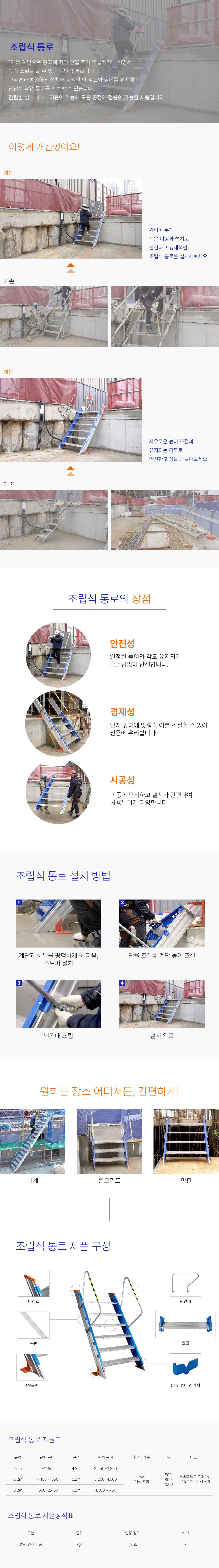 A9 조립식통로 5.2M