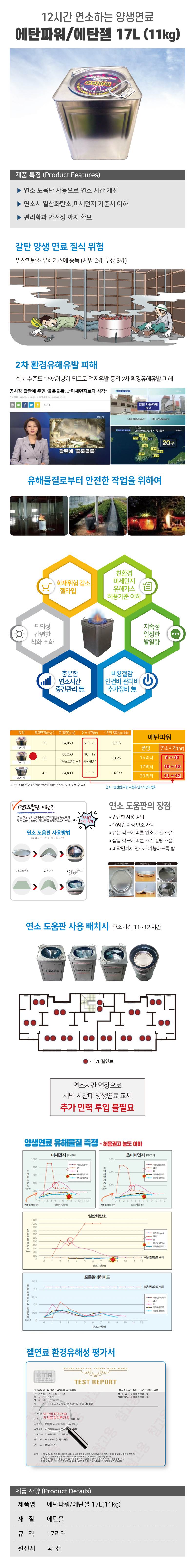 에탄파워/에탄젤 10kg / 1파렛(60개) (캔포함11kg)
