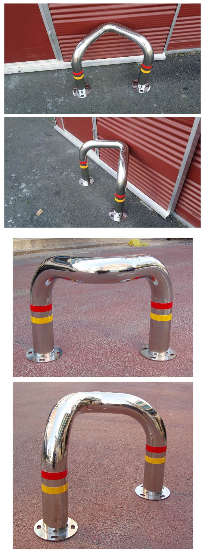 스텐코너가드(앙카식) / 다리:2개 76ΦＸH500-600-600