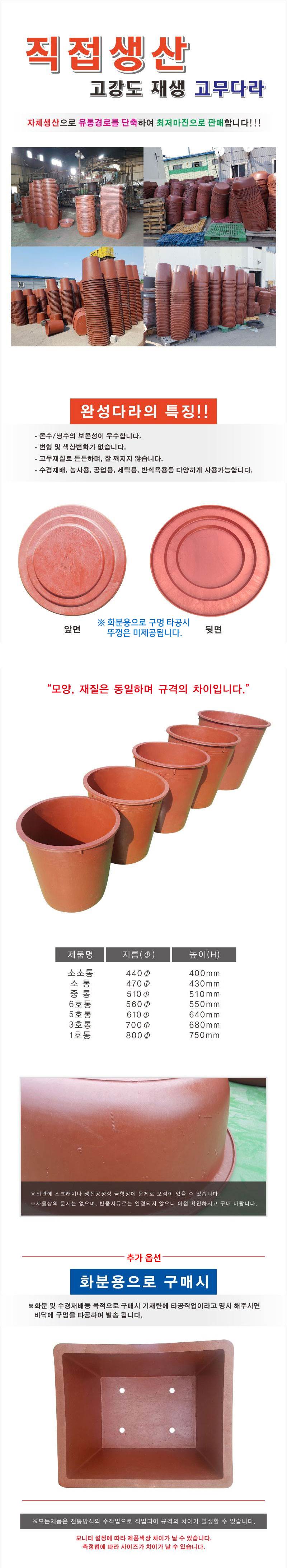 고무통-3호통 적색/700*680